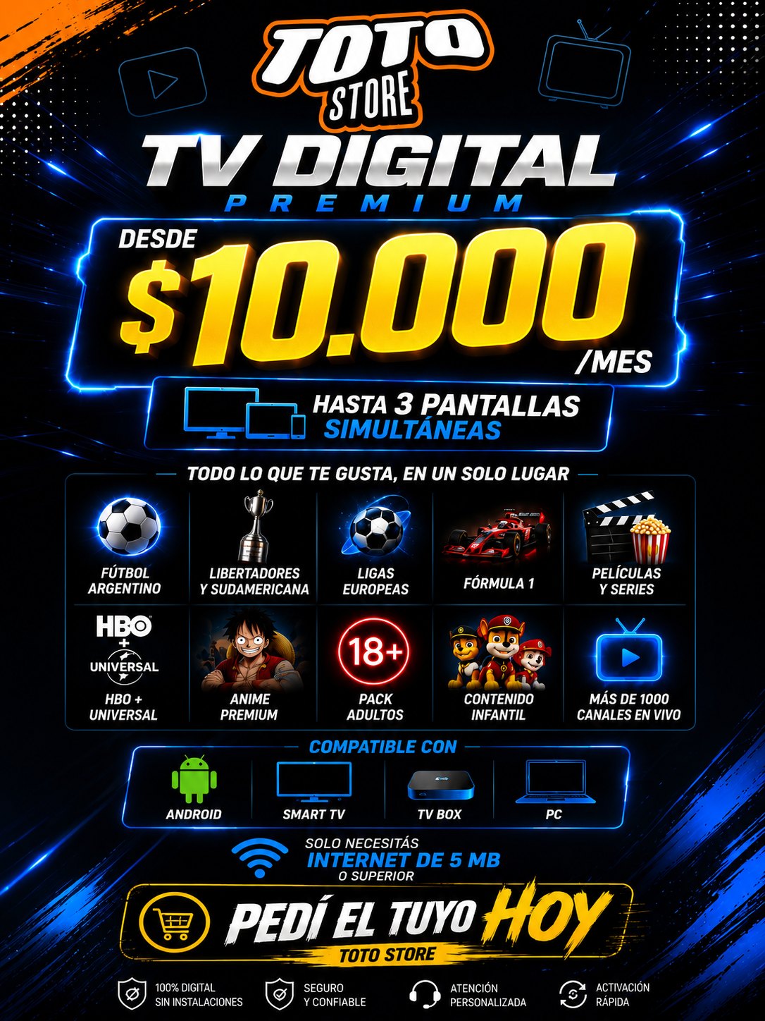 Servicio TV